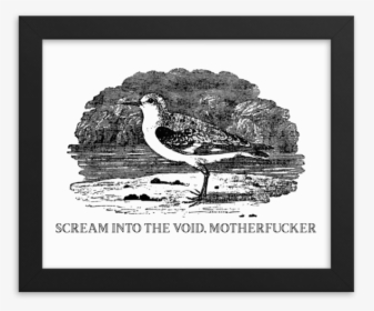 Scream Into The Void Framed Poster"  Srcset="data - Scream Into The Void, HD Png Download, Free Download